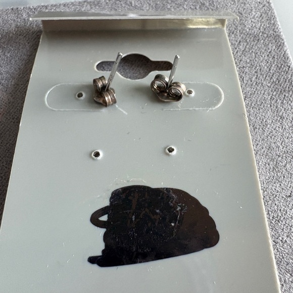 Sterling Silver Dangle Earrings - Picture 3 of 3